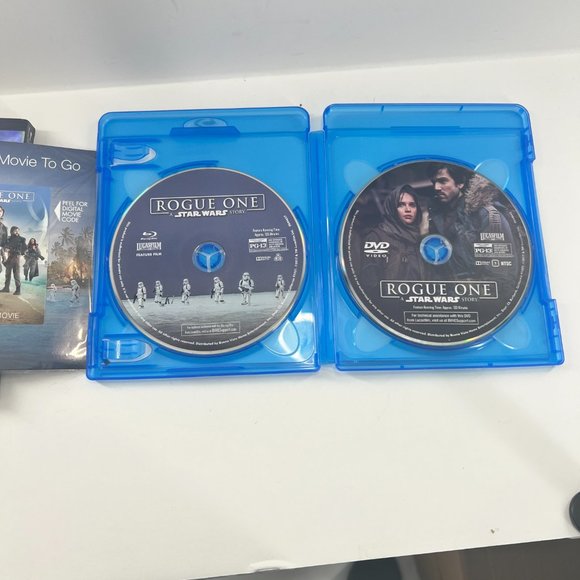 Rogue One A Star Wars Story Blu-Ray DVD Rated PG-13 - Picture 6 of 7